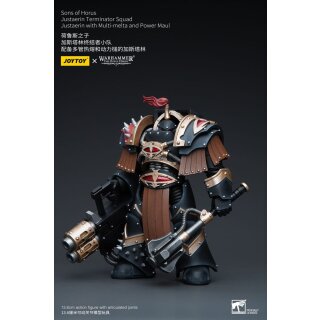 Warhammer: The Horus Heresy Actionfigur: Sons of Horus Justaerin Terminator Squad - Justaerin with Multi-melta and Power Maul