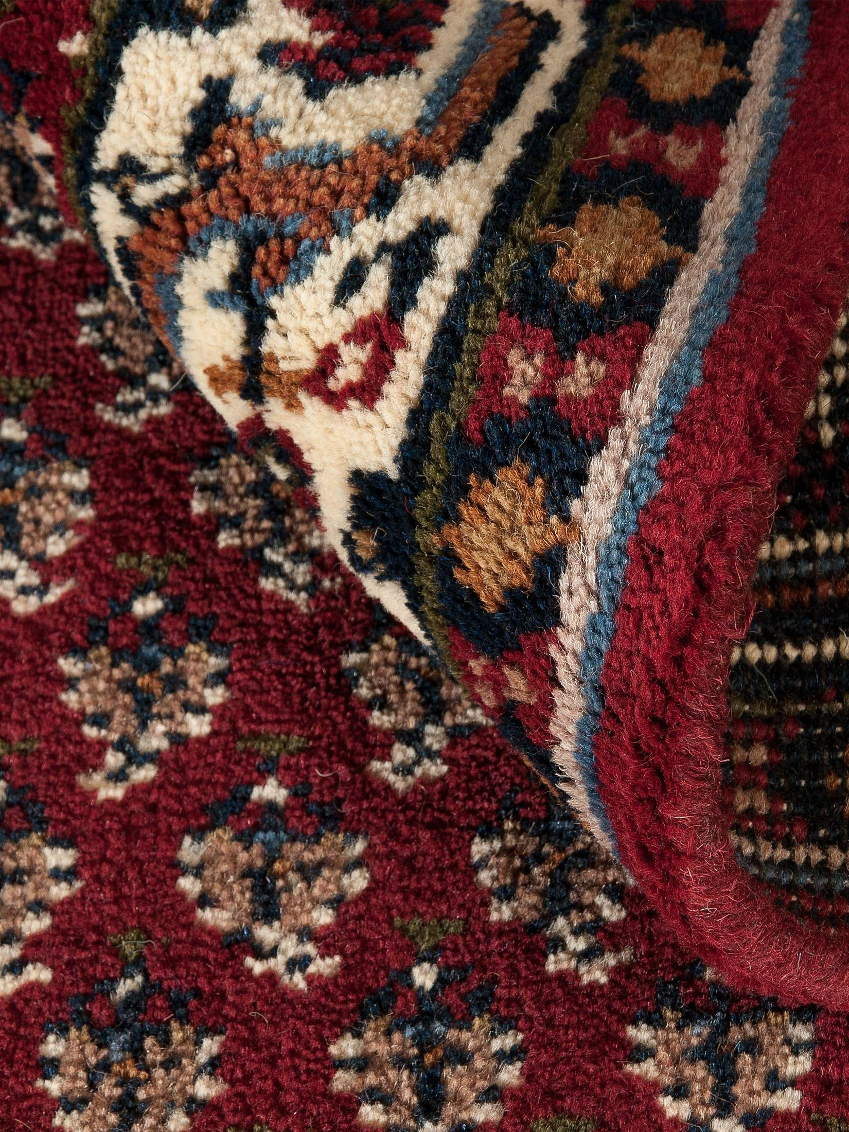 Randina Mir Orient-Teppich, Dunkelrot