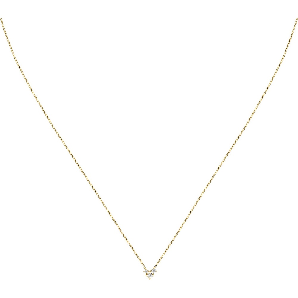Live Diamond Chaînette 375 Or jaune recylé collier