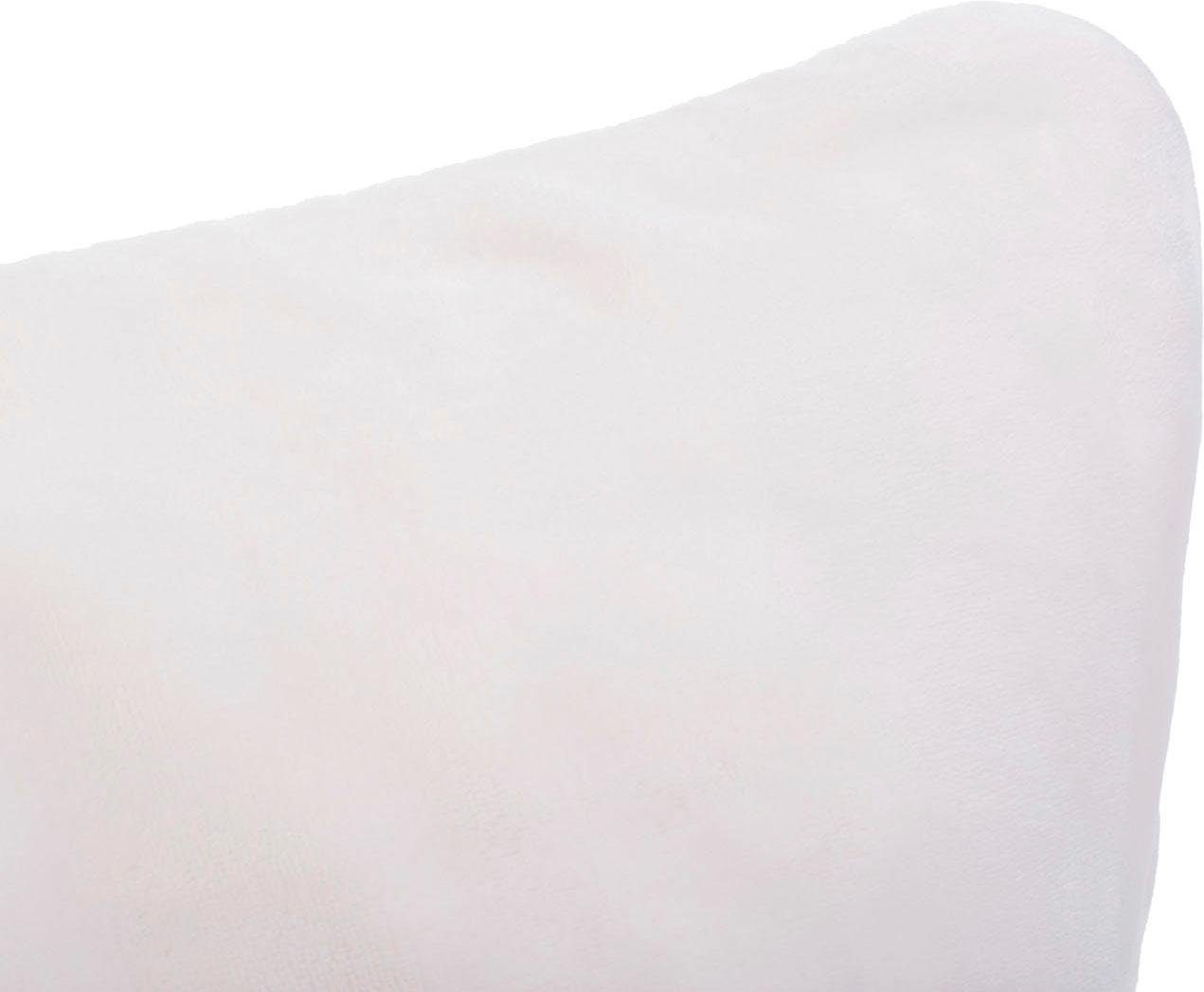 Gözze Dekokissen Premium Cashmere-Feeling Kissen, passend zur Premium Cashmere-Feeling Decke, Kissenhüle mit Füllung