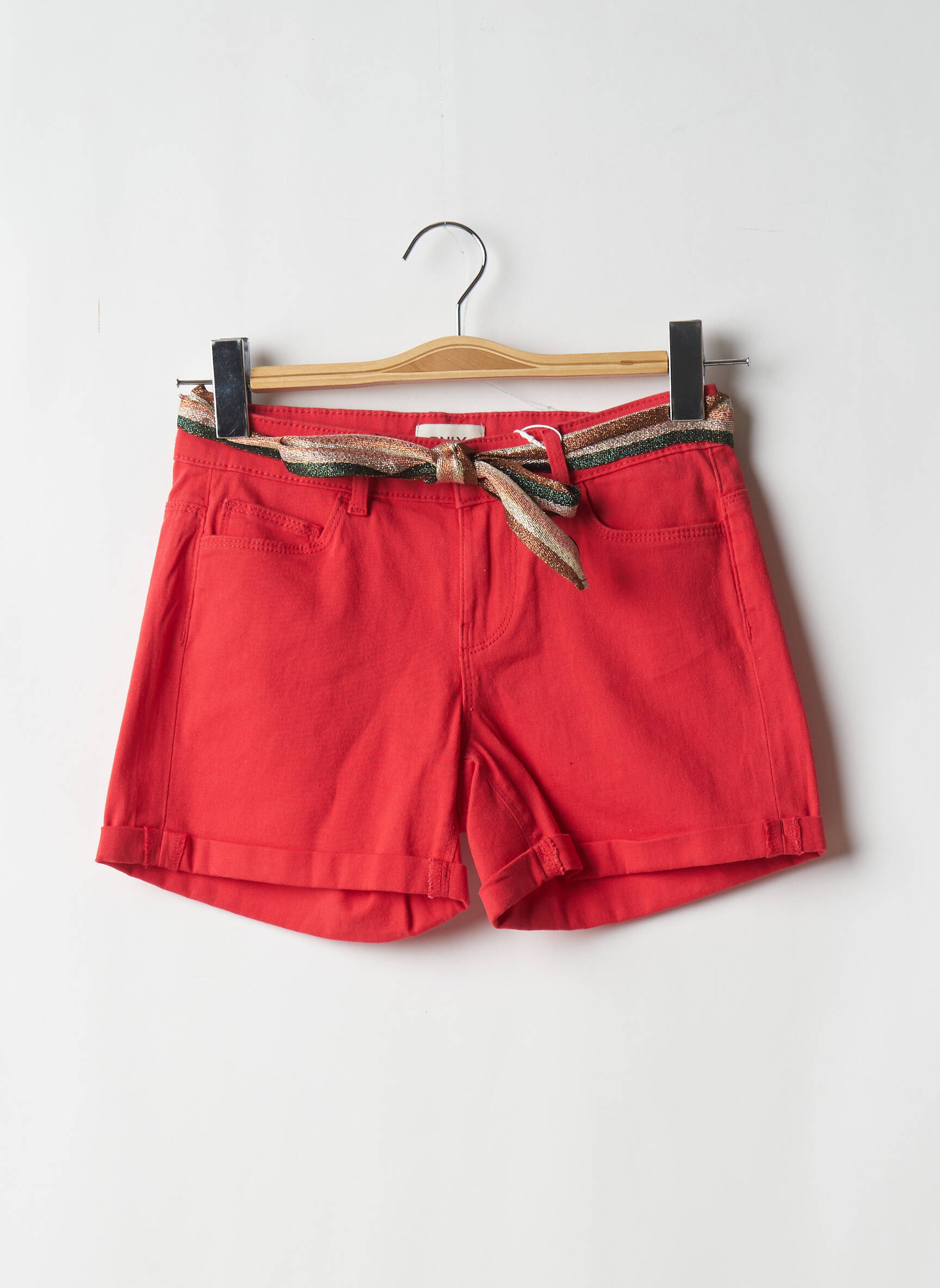 Only Shorts 1 Femme couleur rouge