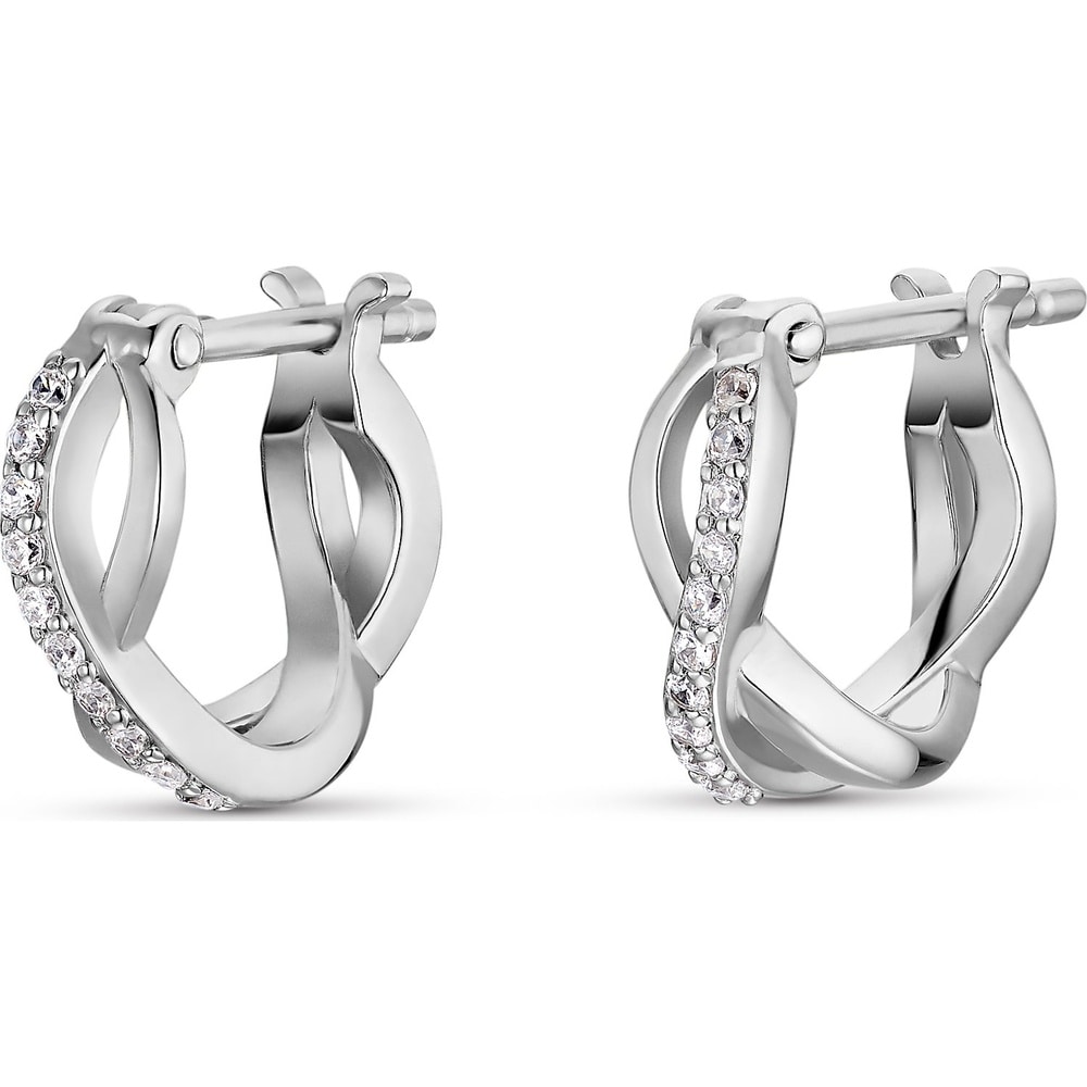 FAVS Créoles 925 Argent Boucles d'oreilles