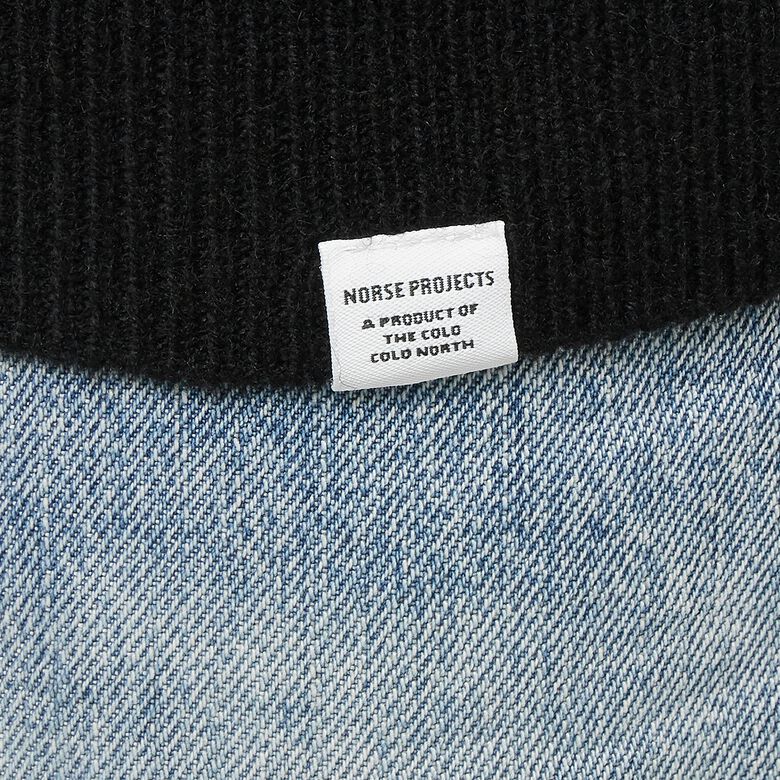 Norse Projects Kirk Lambswool black
