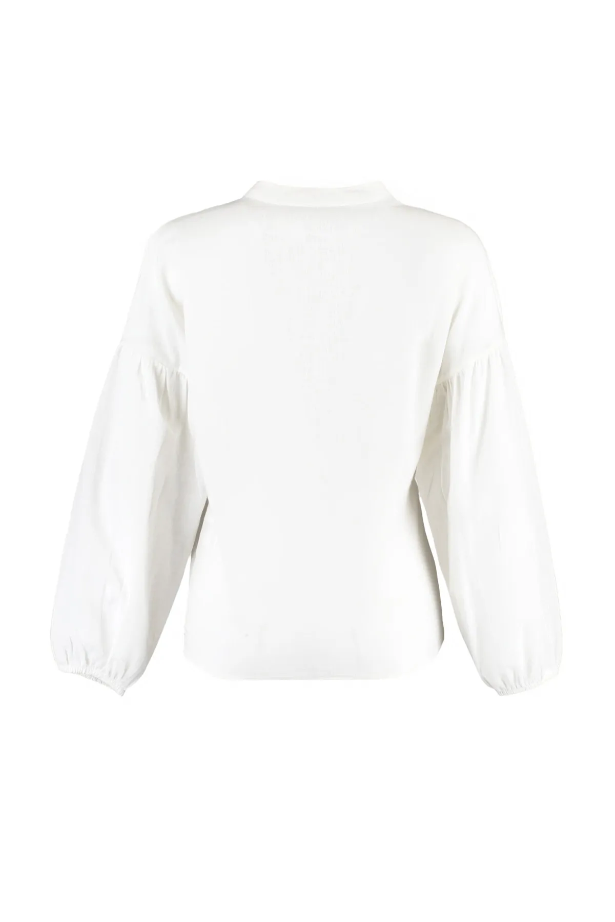 Trendyol Collection  Weiße, bestickte, gewebte Bluse mit Ballonärmeln TWOSS20BZ0284