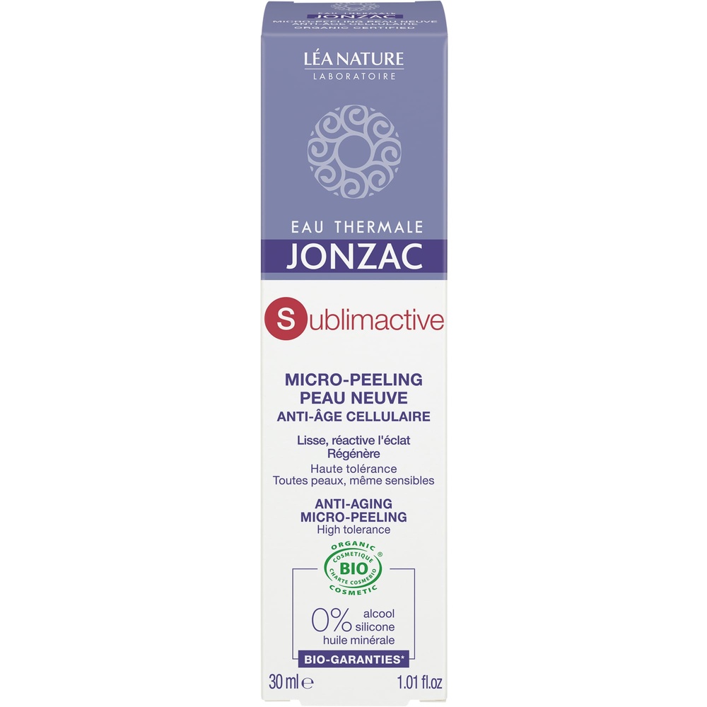 eau thermale jonzac Micro-peeling peau neuve anti-âge cellulaire Micro-peeling