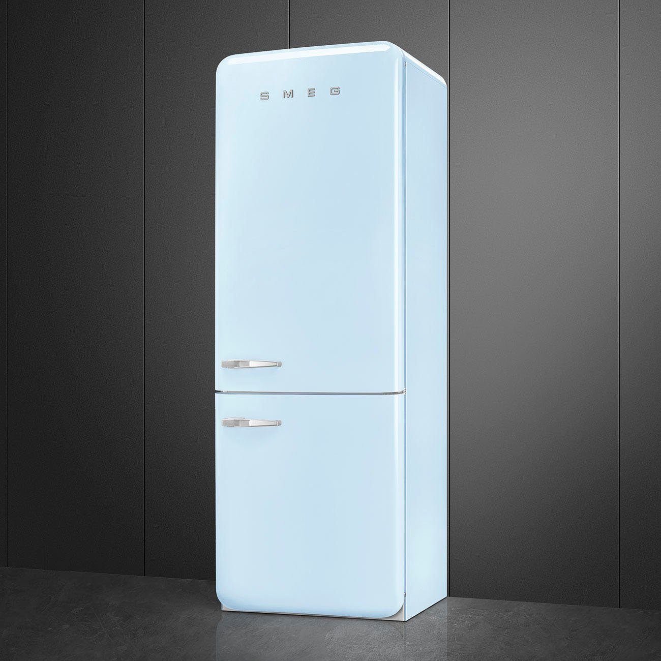 Smeg Kühl-/Gefrierkombination FAB38RPB5, 205 cm hoch, 70,6 cm breit