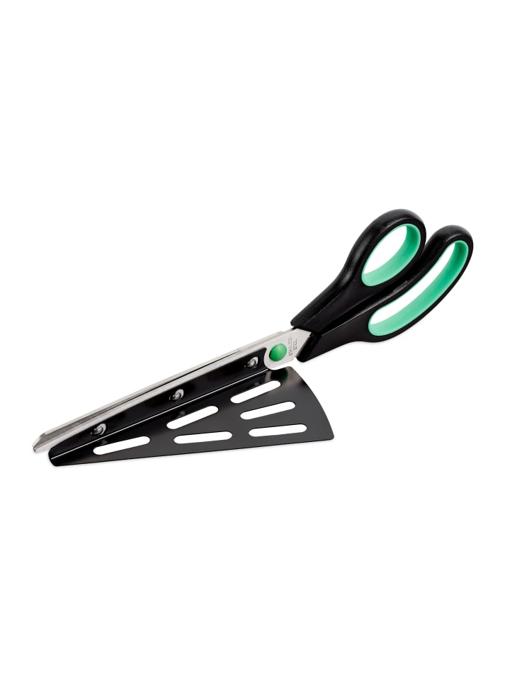 relaxdays Pizzaschere in Schwarz/Grün günstig kaufen onesize