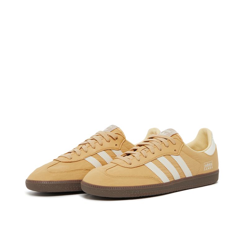 adidas Originals Wmns Samba OG oat/wonder white/gum5