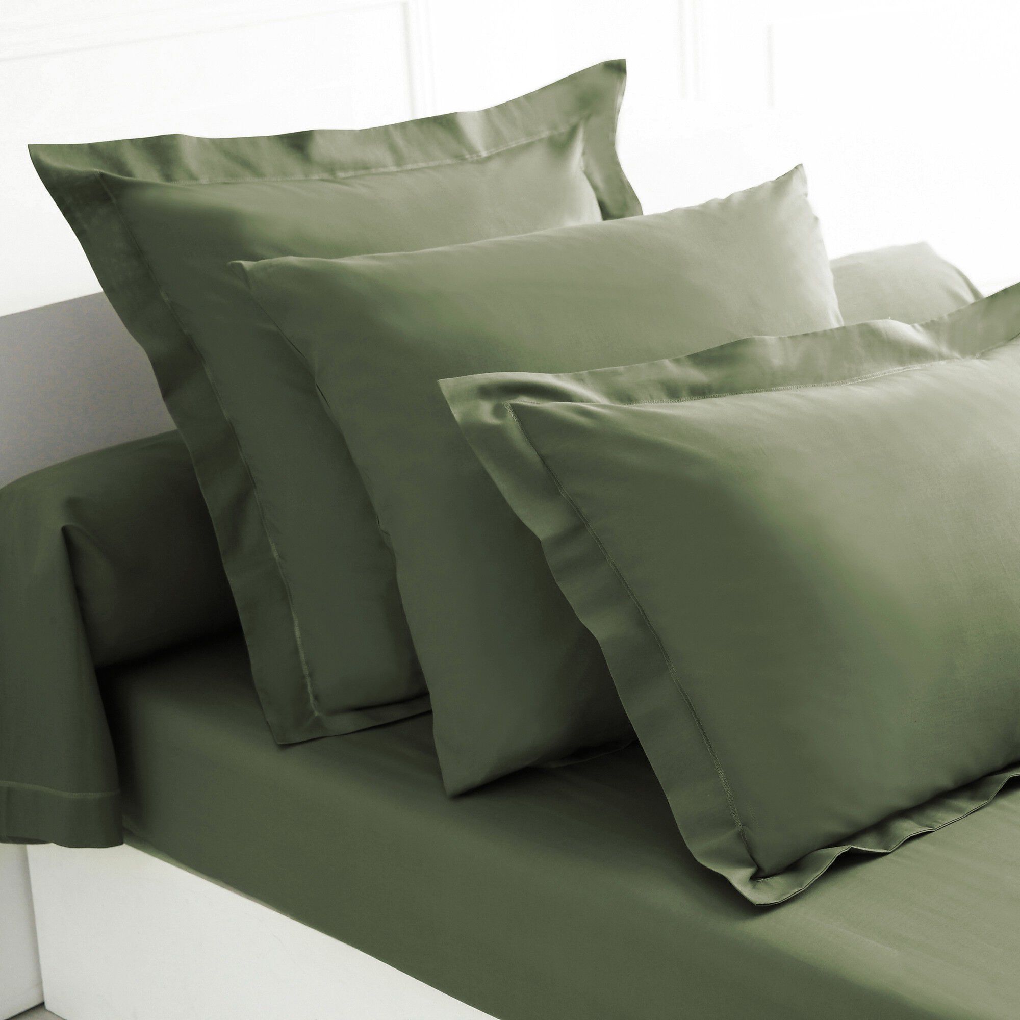 Linge de lit uni coton
