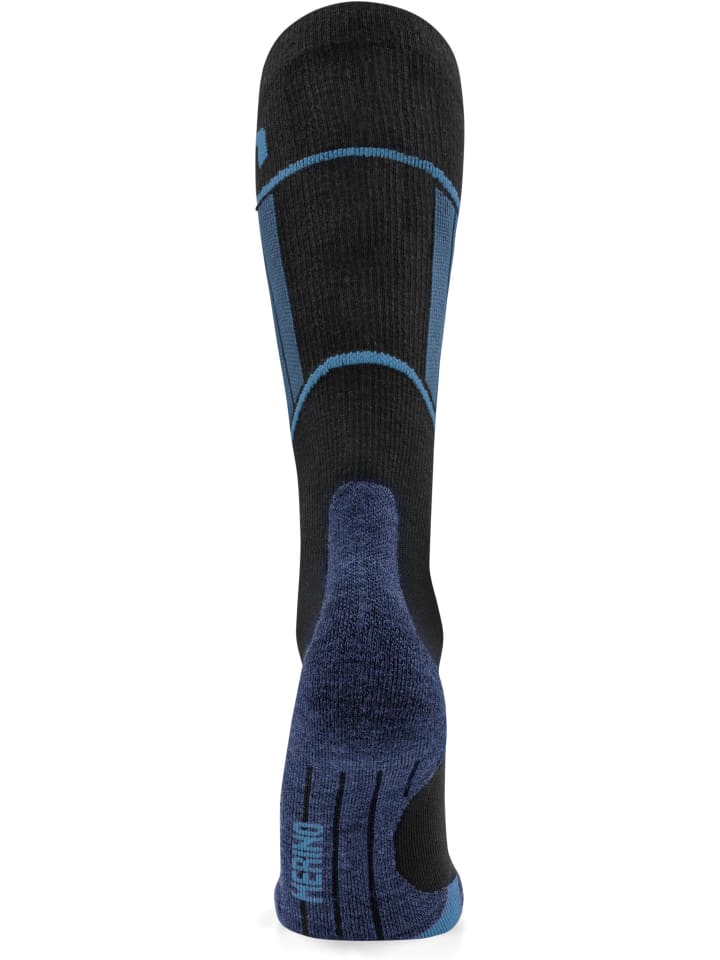 normani 2 Paar Merino Kompressionskniestrümpfe Darwin in Blau günstig kaufen