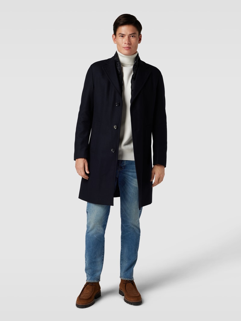 Slim Fit Jeans mit Knopf- und Reißverschluss in blau