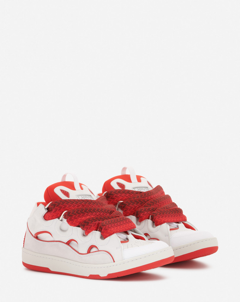 SNEAKERS CURB EN CUIR