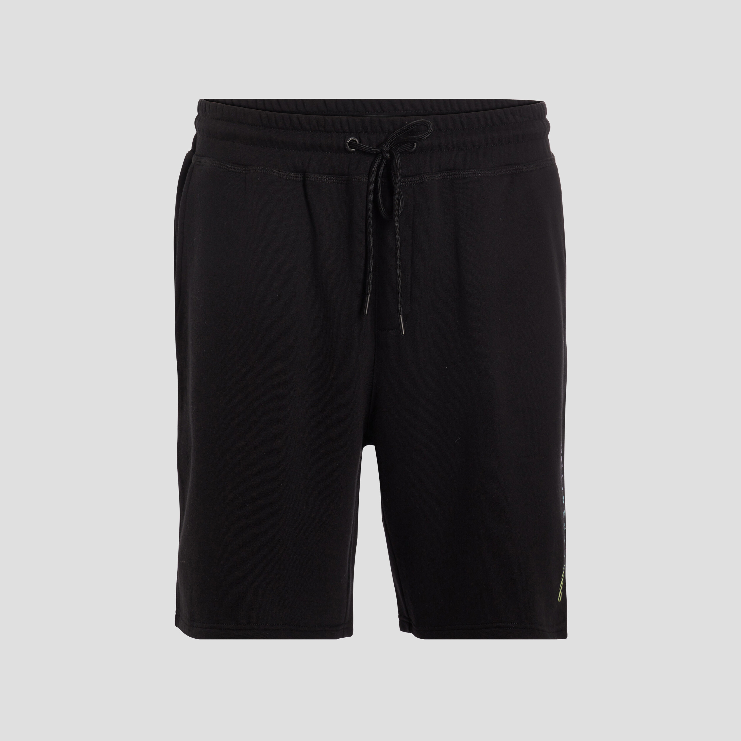 Short jogging droit à coulisse noir homme | La Halle