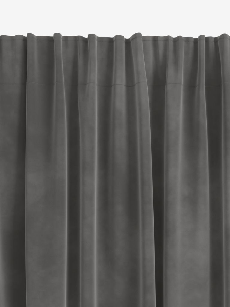 AUSTRA Gardin AUSTRA 1x140x300cm fløyelsgrå
