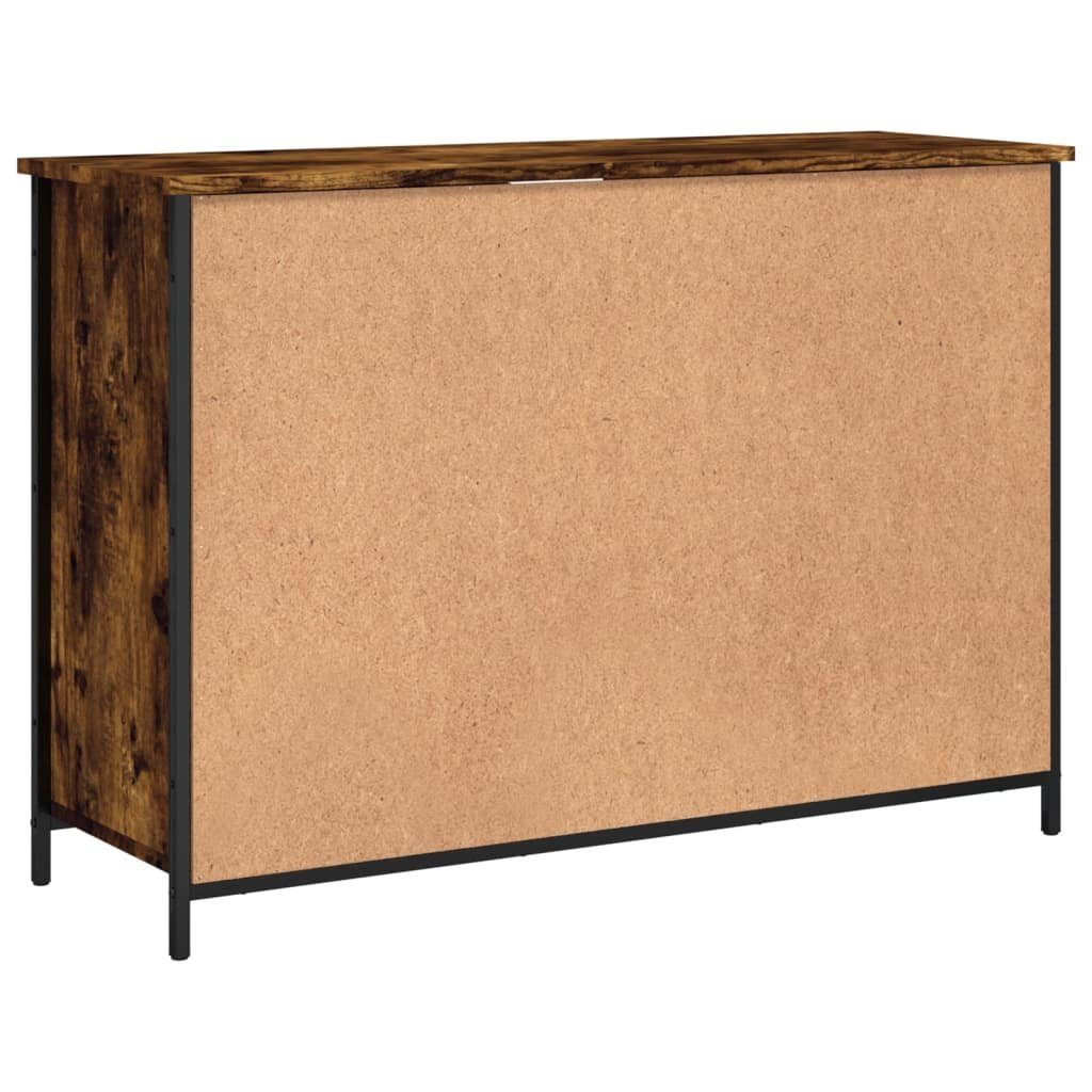 vidaXL Sideboard Sideboard Räuchereiche 100x35x70 cm Holzwerkstoff (1 St)
