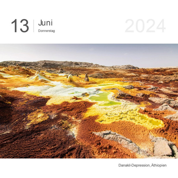 FARBEN DER ERDE 2024 - Kalender