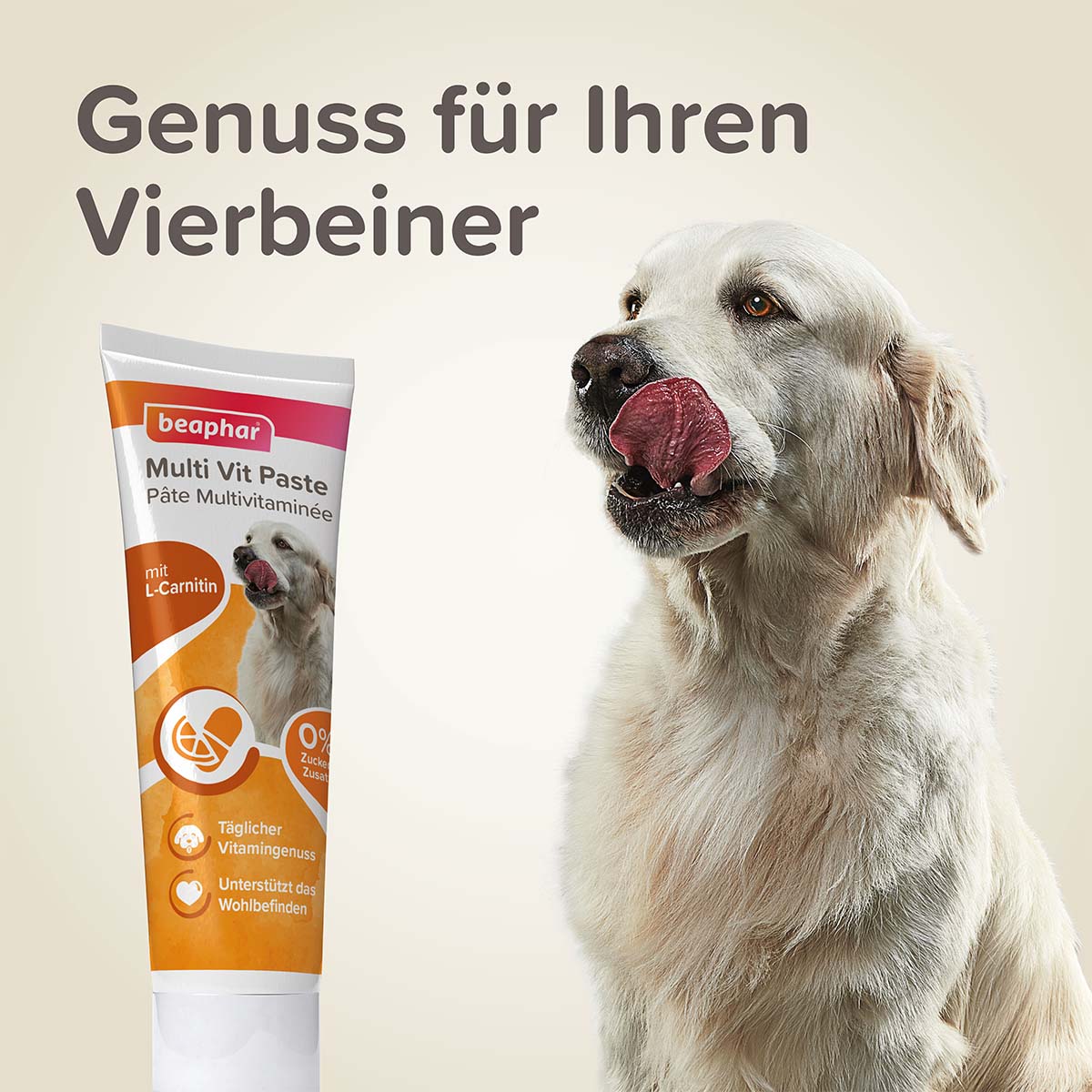 beaphar Multi-Vitamin-Paste für Hunde 250g kaufen bei ZooRoyal