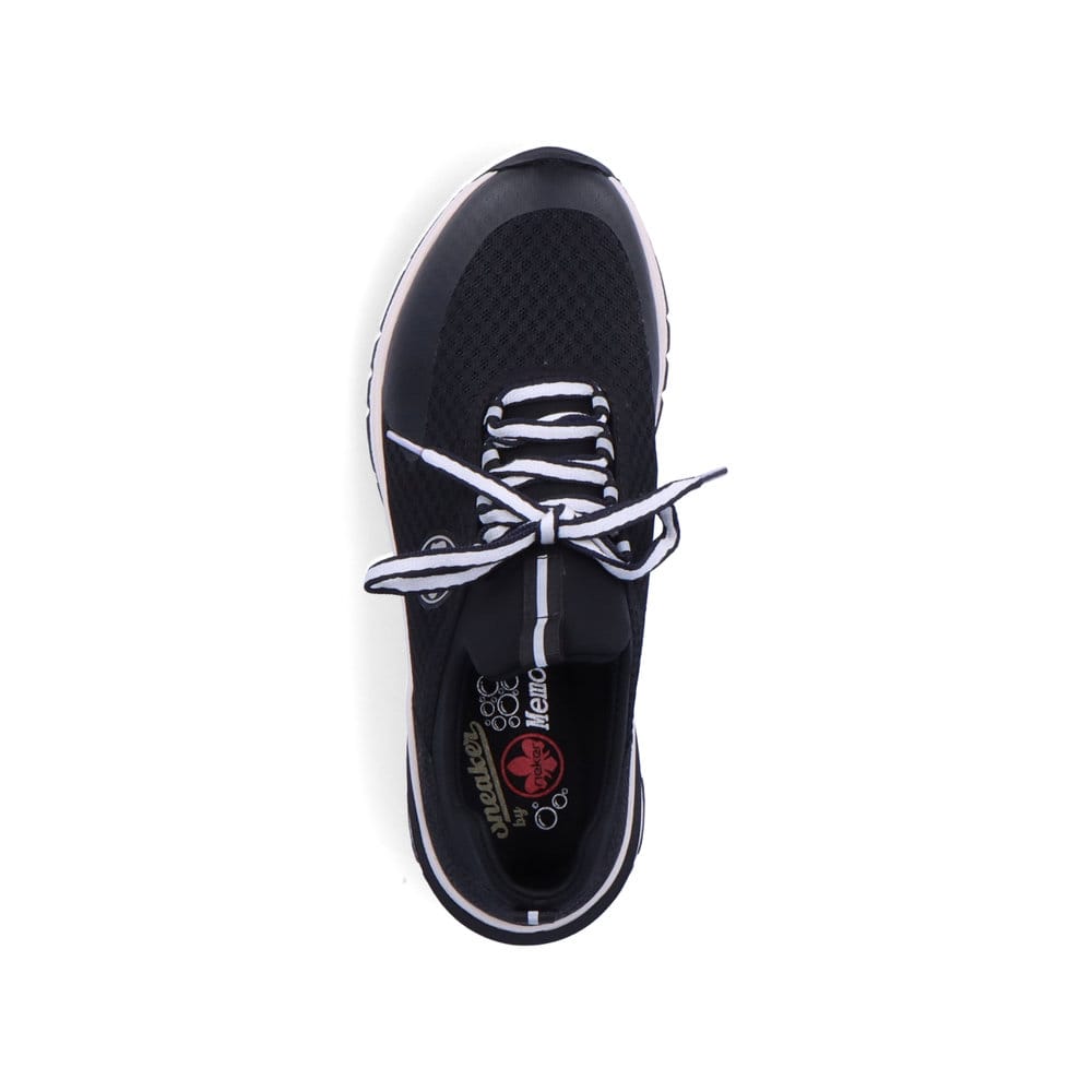 Rieker Damen Slipper nachtschwarz