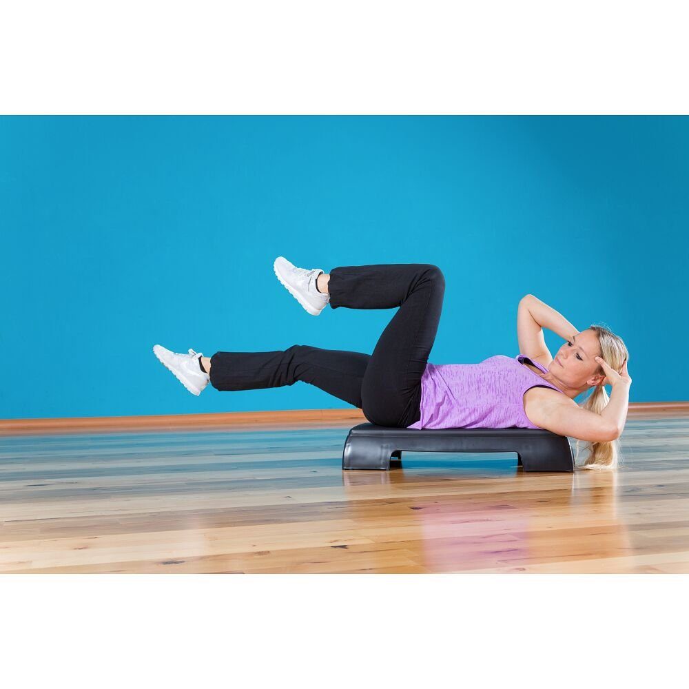 Sport-Thieme Stepper Aerobic-Stepper Workout, Rutschfeste Oberfläche für sicheren Stand