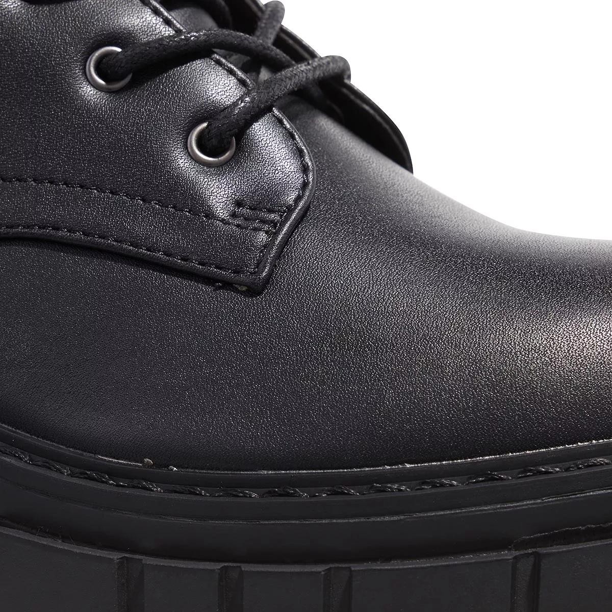 STEVEN MADDEN Stiefeletten schwarz Schnürstiefel