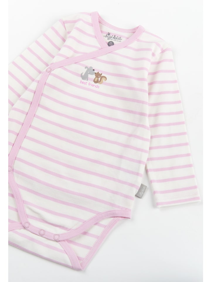 Sigikid Wickel-Body, langarm Classic Baby in weiß günstig kaufen