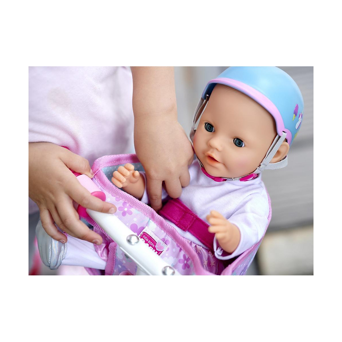New Born Baby Fahrradsitz mit Gurt