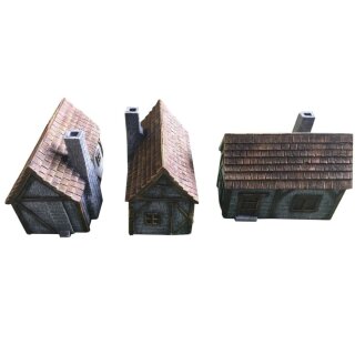 Urban Matz - Medieval Houses A (3) (Prepainted)