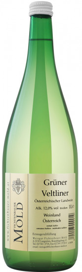 Grüner Veltliner 1,0 L - Weingut Fichtenbauer-Mold