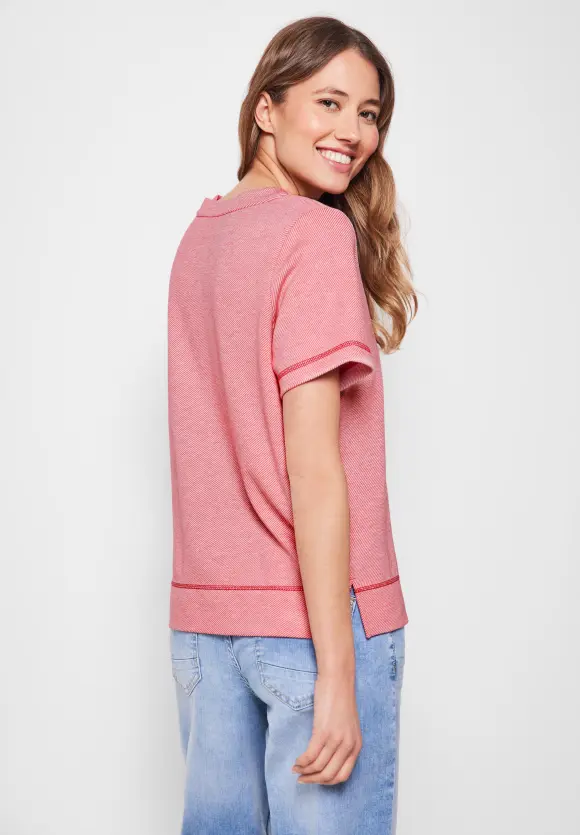 CECIL Sweatshirt mit Halbarm