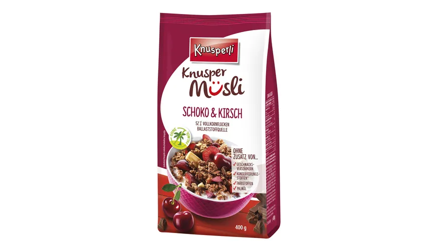 Knusperli Knuspermüsli Schoko & Kirsch 400 g