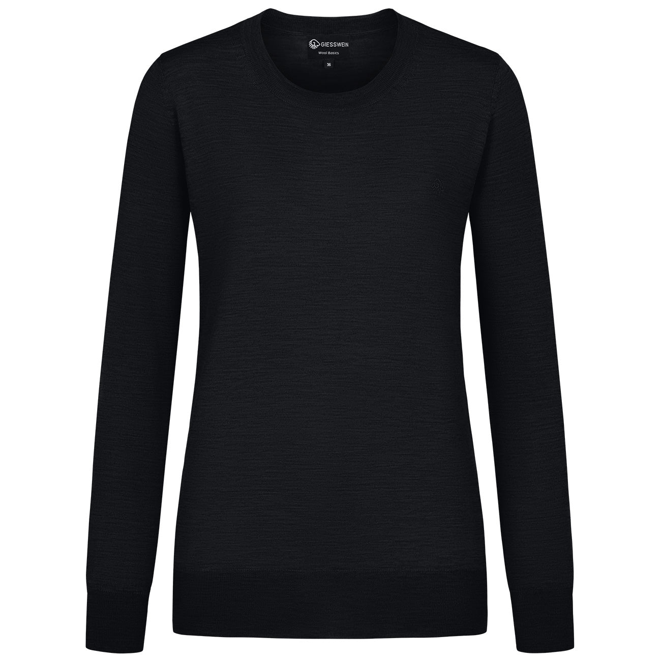 Baumwollpullover Rundhals Damen
