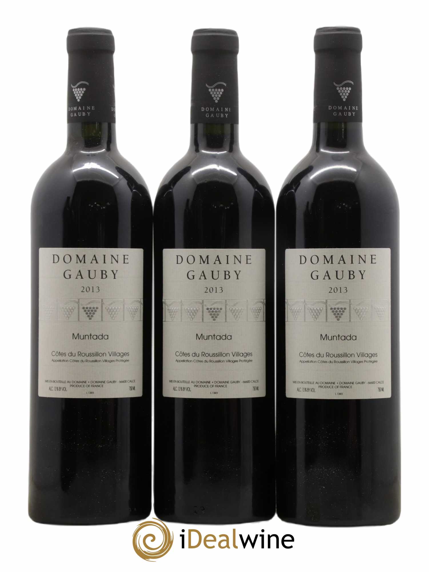 Côtes du Roussillon Villages La Muntada Gauby (Domaine)  2013 - Lot de 6 Bouteilles