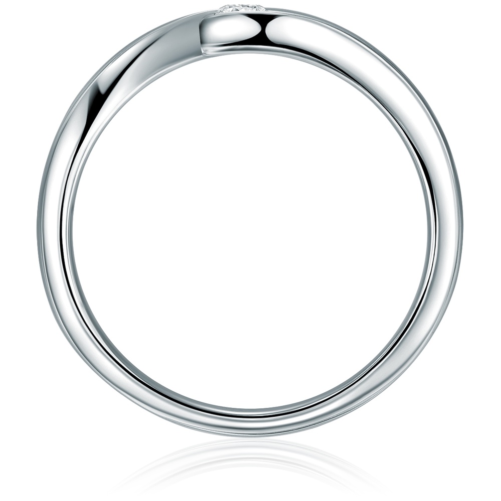 Trilani Bague en diamant Argent sterling Diamant en Argent Bague