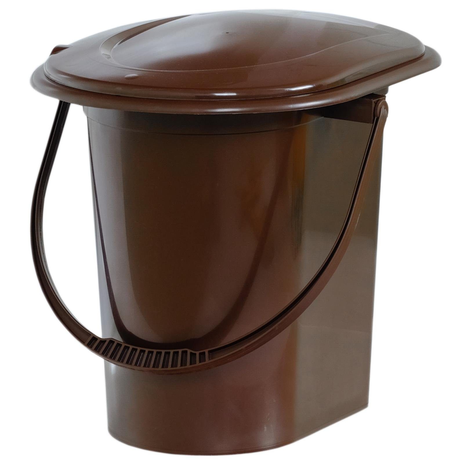 4BIG.fun Campingtoilette Tragbare Camping Toilette 17 L Reisetoilette Eimer