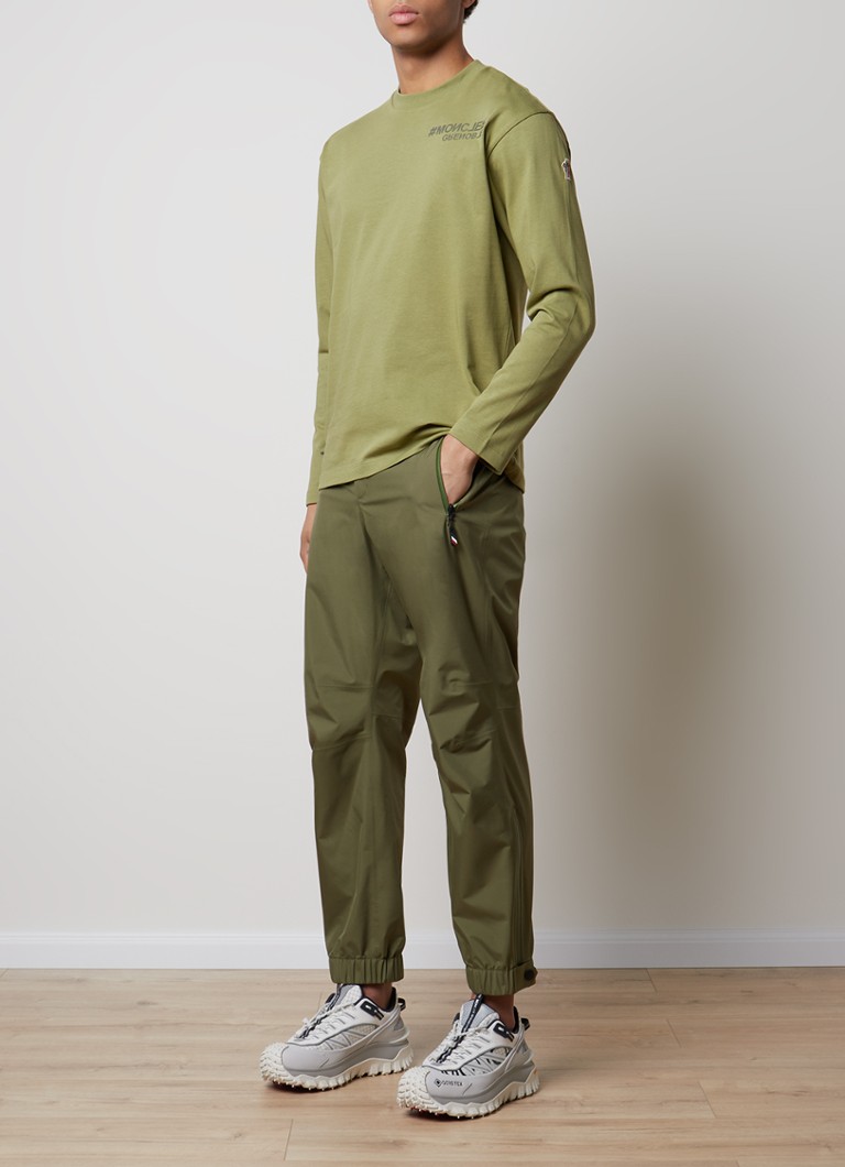 Pantaloni de trening Moncler Slim Fit cu buzunare