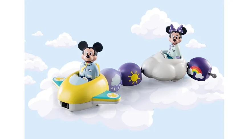 PLAYMOBIL 71320 1.2.3 & : Mickys & Minnies Wolkenflug