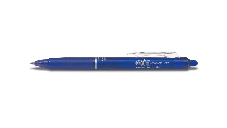 PILOT Tintenroller FRIXION Ball Clicker radierbar blau
