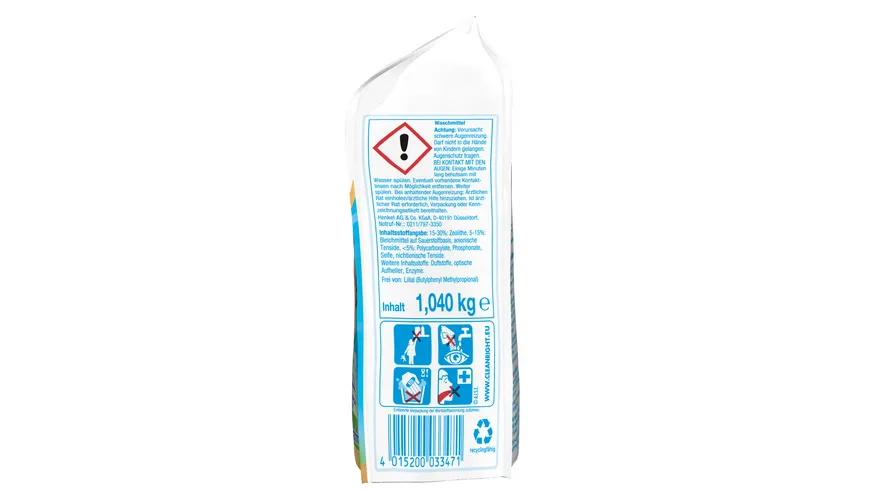 Persil Sensitive Megaperls 16WL Vollwaschmittel 1.04 kg