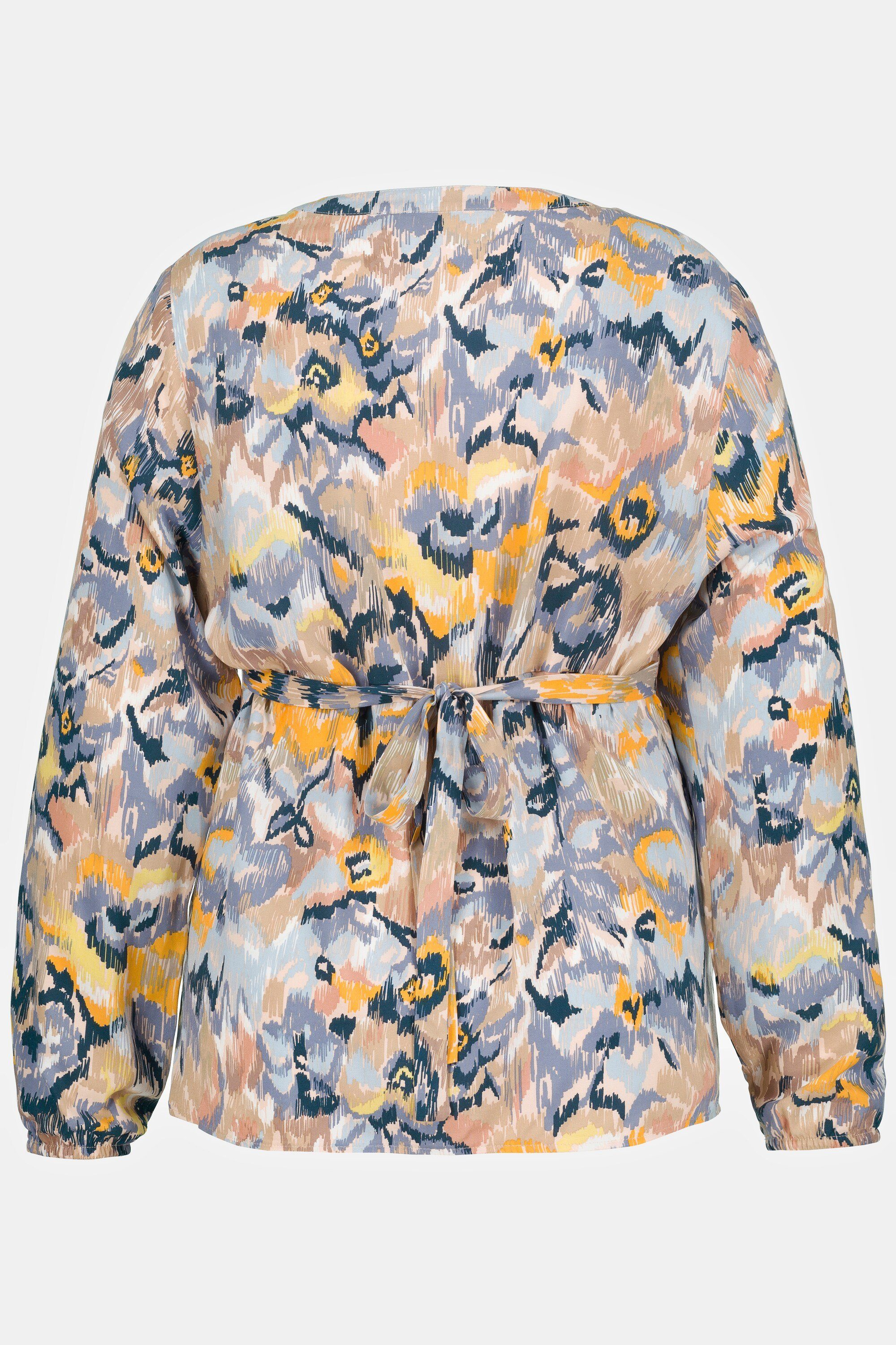 Ulla Popken Umstandskleid Bellieva-Midikleid Stillfunktion Blüten 3/4-Arm