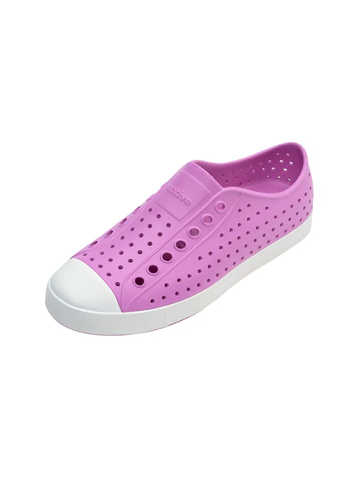 Native Slipper in Weiß/ Pink günstig kaufen