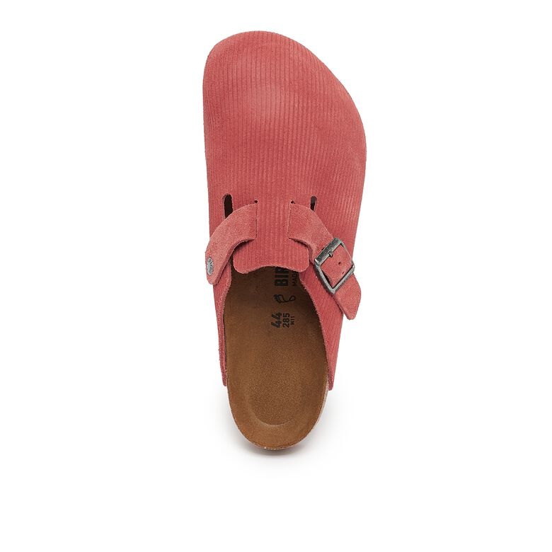 Birkenstock Boston VL Corduroy sienna red
