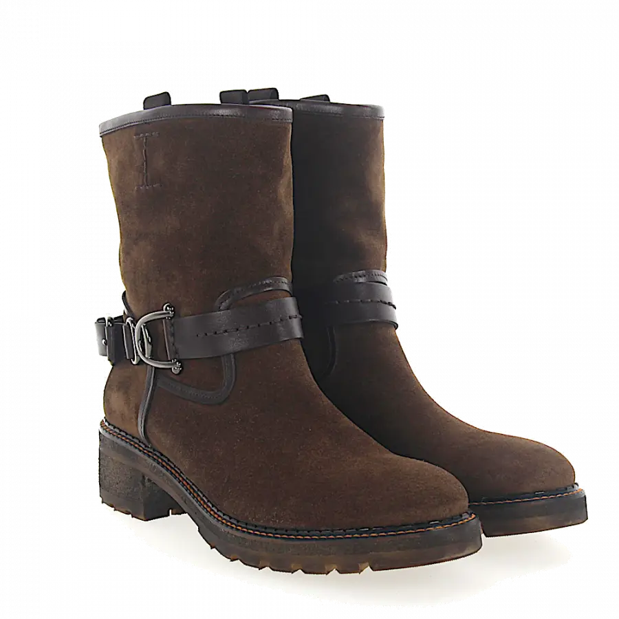 Rossano Bisconti - Cowboy-/ Bikerstiefeletten - braun
