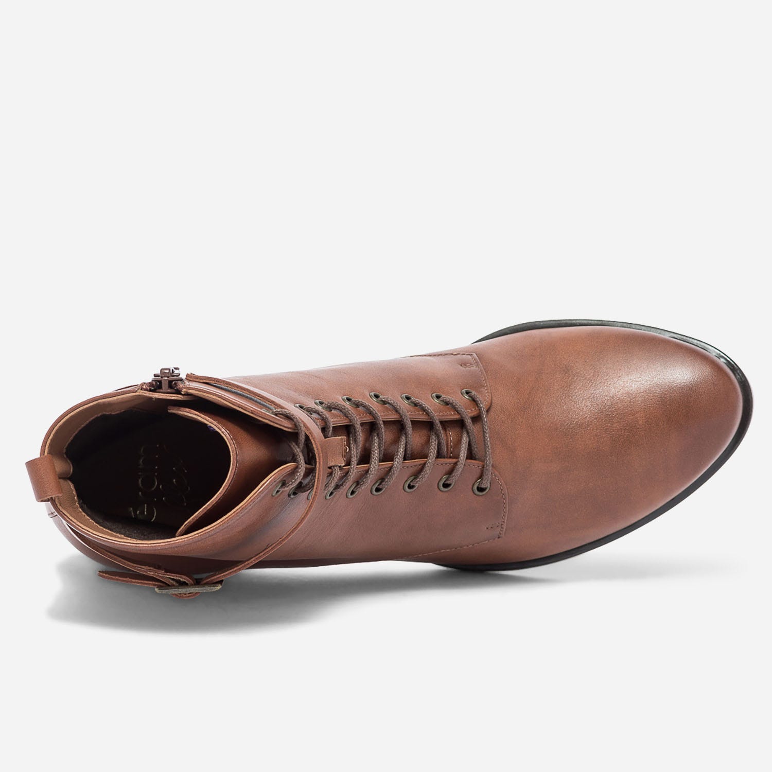 Bottine ERAM FLEX cognac en cuir