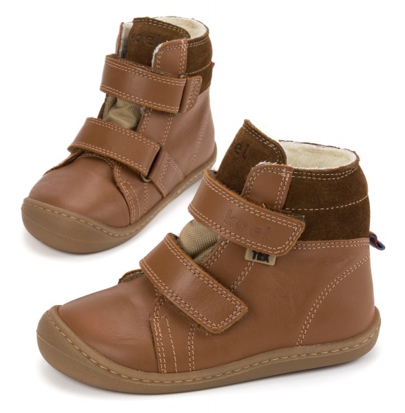 Koel classic ~ Brandon 2.0 HighCut Klettschuh Winter + Tex ~ Cognac