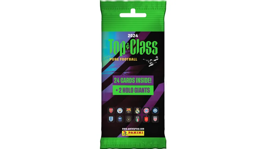 Panini Top Class - Fat Pack mit 24 Trading Cards und 2 Holo Giant Cards