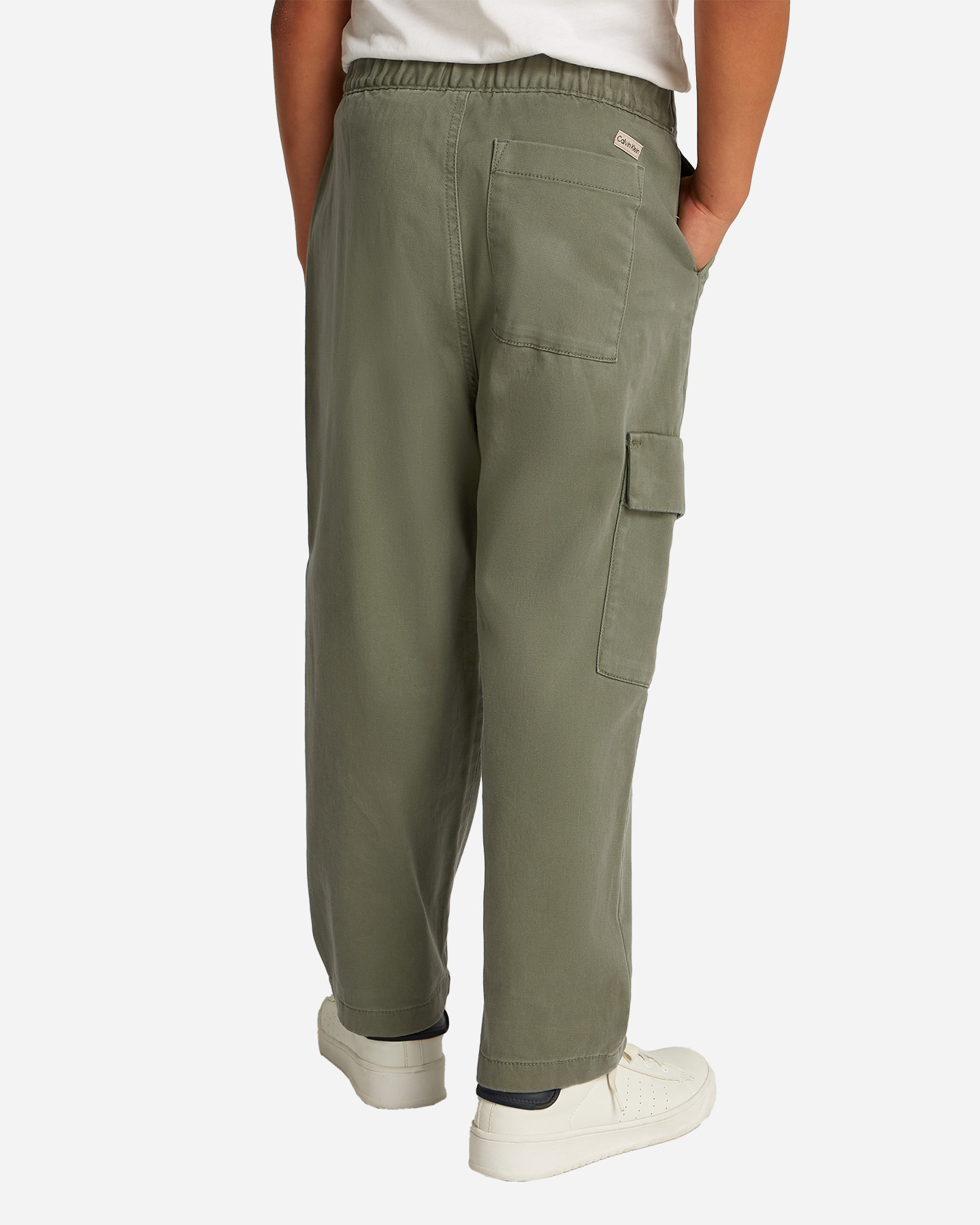 Nohavice Calvin Klein Jeans Twill Skater Jr IB0IB02338-LDY