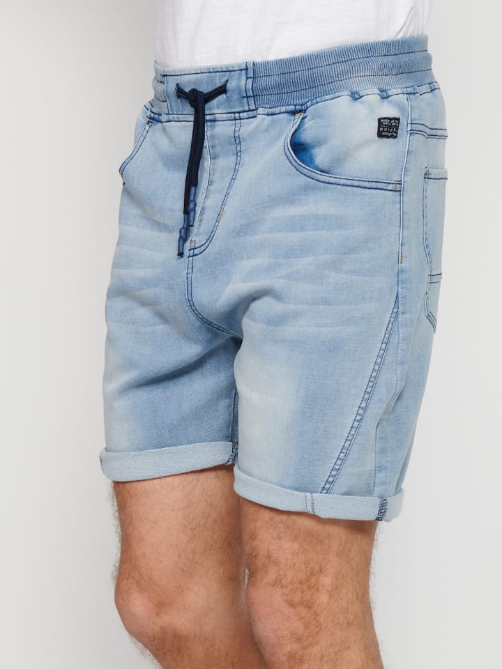 KOROSHI Bermuda Jogger Denim in blau günstig kaufen
