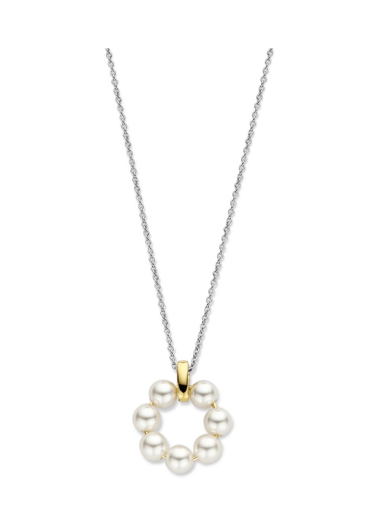 TI SENTO - Milano Silver necklace with pearl 34037PW