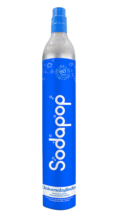 Sodapop CO2 Zusatz-Zylinder