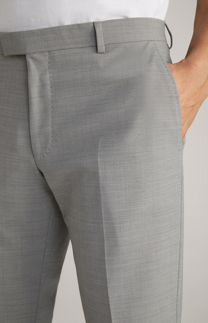 Baukasten-Hose Blayr in Grau strukturiert